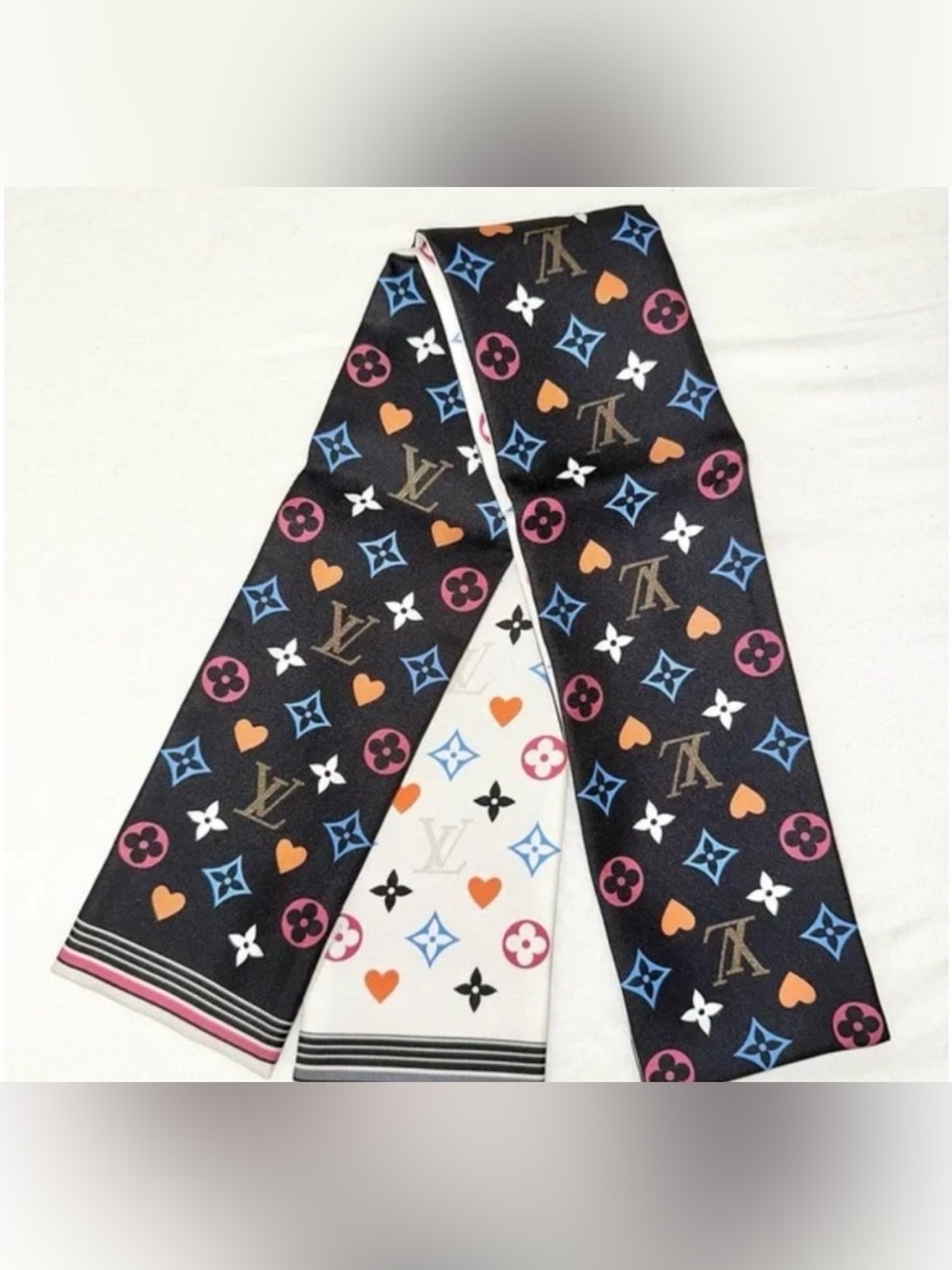 Louis Vuitton Game On Limited Edition Silk Bandeau Scarf